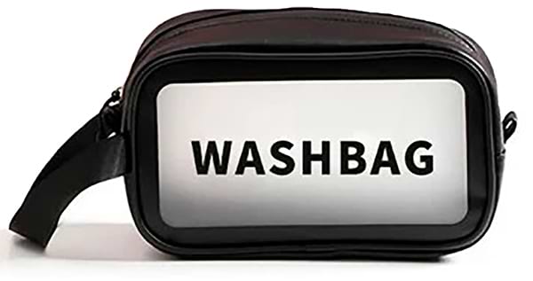 Косметичка Love You Home 20,5х7х13 см Чорна (59056)