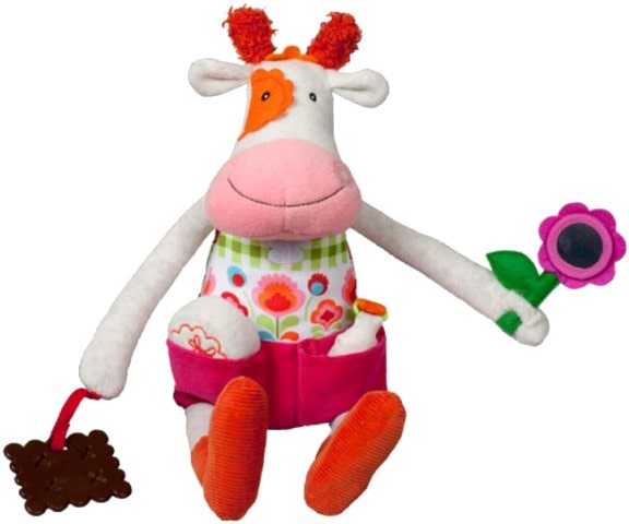 М'яка іграшка Ebulobo Корівка Лулу (E30011) - Фото 1