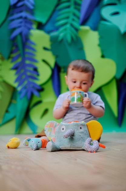 Фото - М'яка іграшка Ebulobo Слон 20 см (E80004)