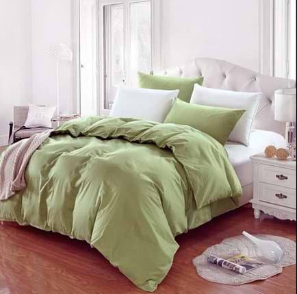 Фото - Підковдра полуторна Ярослав бязь диз.05 (оливковий) 145х215 (38710)