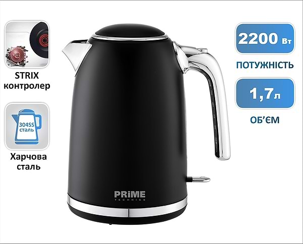 Фото - Электрический чайник Prime Technics PKX 1785 B
