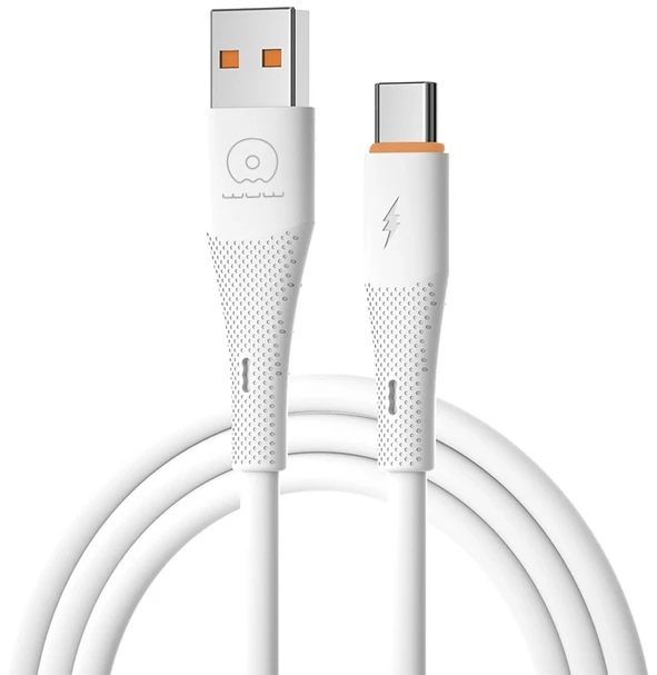 Кабель WUW X224/TPC USB Type-C 2,4А white