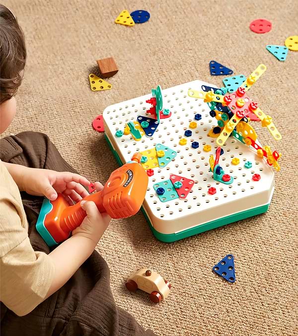 Фото - Пластиковий конструктор Beiens Юний майстер 249 елементів (ВС8826)