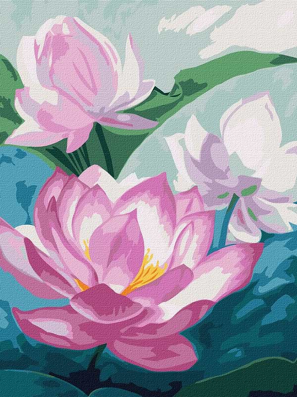 Фото - Картина за номерами Ideyka "Світло на ставку" 30х40см (KHO3214) Фото - Картина за номерами Ideyka "Світло на ставку" 30х40см (KHO3214)