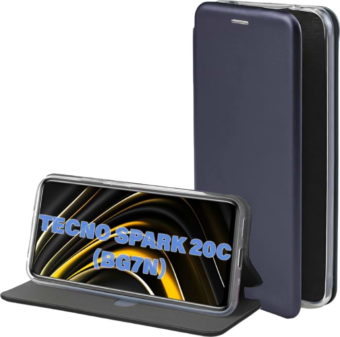 Чехол для смартфона BeCover Exclusive for Tecno Spark 20C (BG7n) Deep Blue (711248) - Фото 1