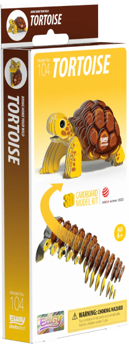 Фото - 3D пазлы EUGY Зоопарк: Черепаха (XEG-104)