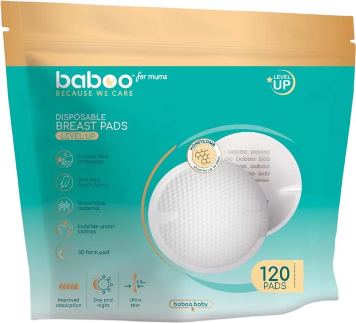 Прокладки для груди Baboo Premium 3D 60 шт. (2-116)