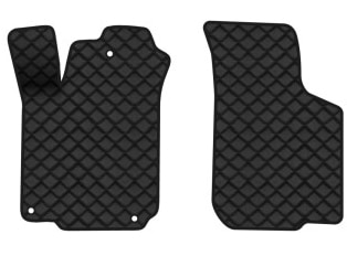 Килимки з екошкіри в салон авто передні EVAtech для Octavia A4 Tour (3 clips) Skoda 1996-2010 1 покоління Liftback EU (SK13219AV2AV3BBB)