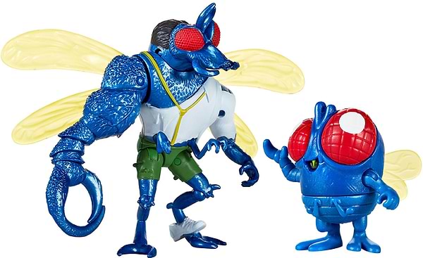 Фото - Колекційні фігурки набір TMNT ЧЕРЕПАШКИ-НІНДЗЯ - СУПЕРФЛАЙС 2 шт. (83481)