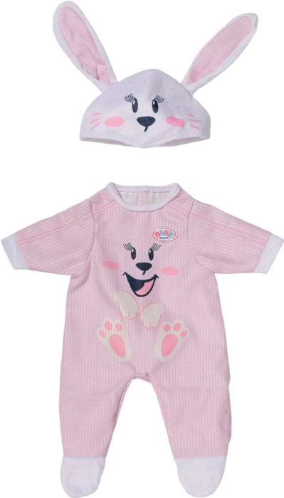 Одежда и аксессуары для куклы Baby Born МИЛЫЙ ЗАЙЧИК (комбинезон, шапка) (834473)