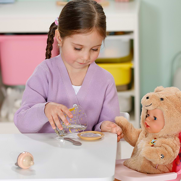 Фото - Кукла Baby Born ЭММА В КОСТЮМЕ МИШКИ (837115)