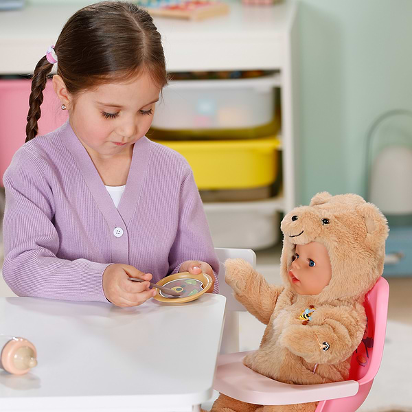 Фото - Кукла Baby Born ЭММА В КОСТЮМЕ МИШКИ (837115)