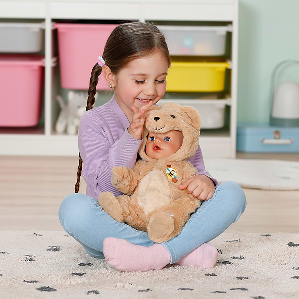 Фото - Кукла Baby Born ЭММА В КОСТЮМЕ МИШКИ (837115)