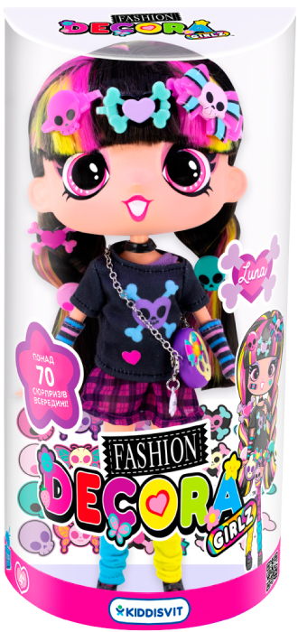 Фото - Коллекционная кукла DECORA GIRLZ ЛУНА с аксесс. (D1006)