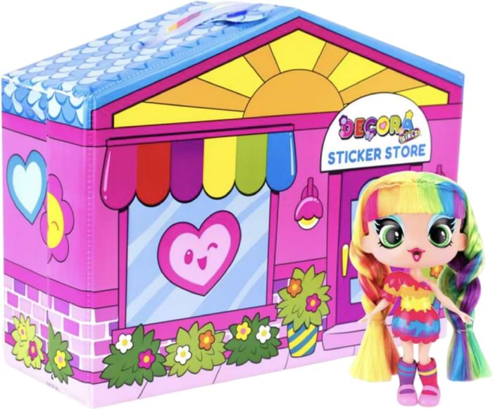 Купити Колекційна лялька DECORA ДИЗАЙНЕРСЬКИЙ МАГАЗИН НАКЛІЙОК (D1009) - Фото 1 Колекційна лялька DECORA ДИЗАЙНЕРСЬКИЙ МАГАЗИН НАКЛІЙОК (D1009) - Фото 1