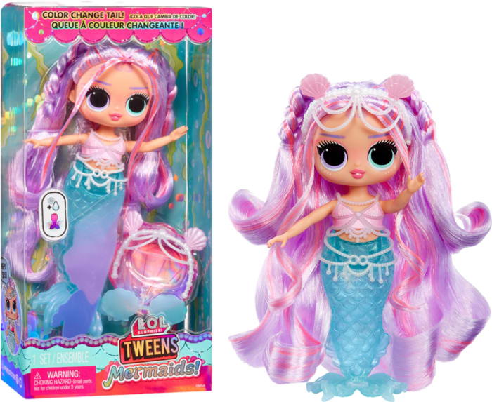 Коллекционная кукла L.O.L. Surprise! серии Tweens Mermaids! – ЛАНА МЕРИН с аксесс. (510444)