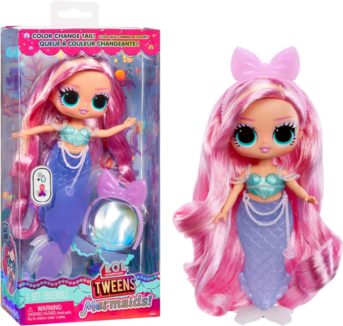 Коллекционная кукла L.O.L. Surprise! серии Tweens Mermaids! – ЛОЛА ВЕЙВ с аксесс. (510451)