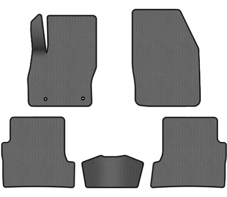 EVA коврики в салон авто EVAtech для Focus (C307) AT Ford 2005-2010 2 поколение Sedan EU FD32207CV5TL2SGB