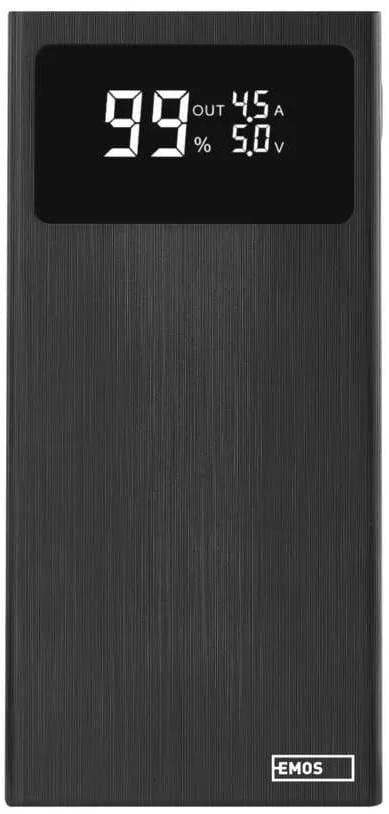 Батарея мобильная EMOS B0532B BetaQ20 22,5W/20000mAh, черный, PD20W