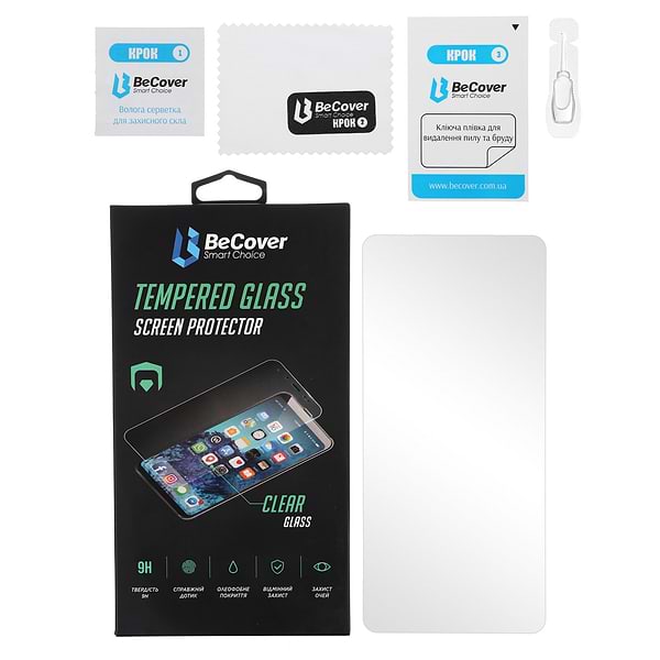 Фото - Захисне скло для смартфону BeCover Premium for Samsung Galaxy A02s SM-A025 Clear (705597)