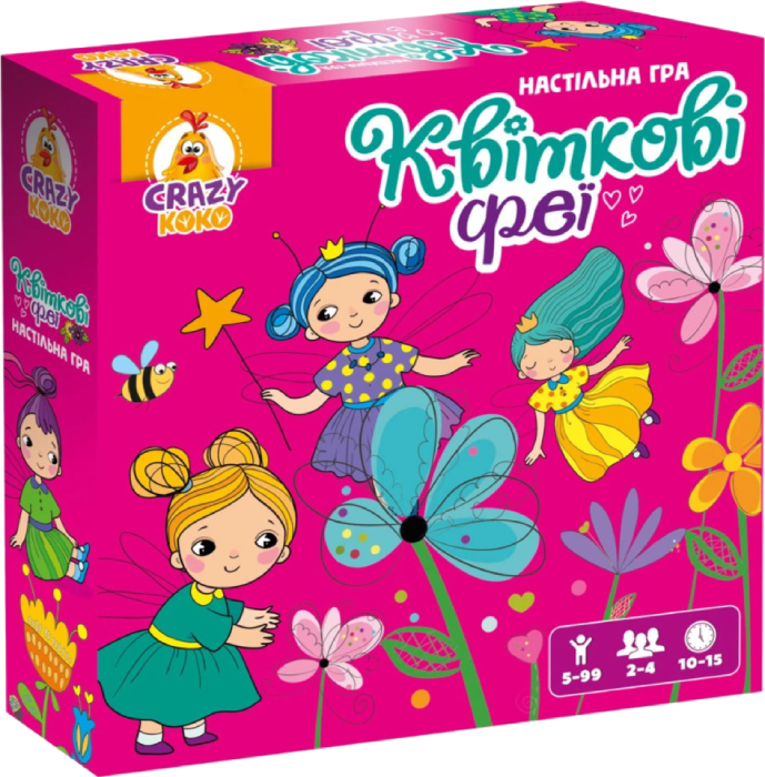 Настільна гра (5-7 років) Vladi Toys Квіткові феї (VT8055-34)