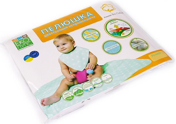 Фото - Пелюшка багаторазова водонепроникна ЕКО ПУПС Eco Cotton 50х70 см бегемотики & пташки (EPG10N-5070-1) Фото - Пелюшка багаторазова водонепроникна ЕКО ПУПС Eco Cotton 50х70 см бегемотики & пташки (EPG10N-5070-1)