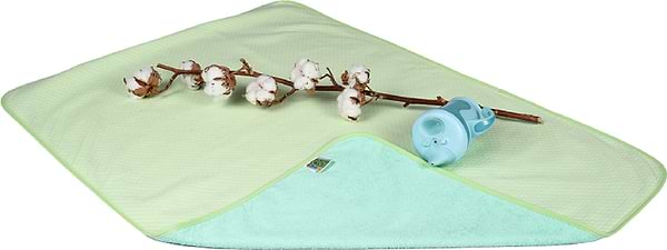 Фото - Пелюшка багаторазова водонепроникна ЕКО ПУПС Jersey Classic 50х70 см зелений (ПЕЛ-5070хбтрз)