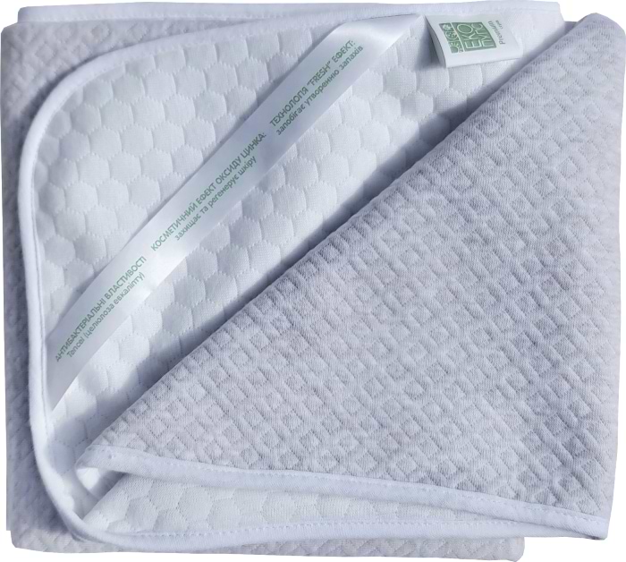 Пелюшка багаторазова водонепроникна ЕКО ПУПС Soft Touch Premium 50х70 см melang (EPG07W-5070m)
