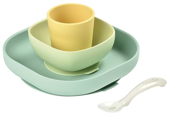 Фото - Набор детский Beaba Yellow 4 пр. (913436) Фото - Набор детский Beaba Yellow 4 пр. (913436)