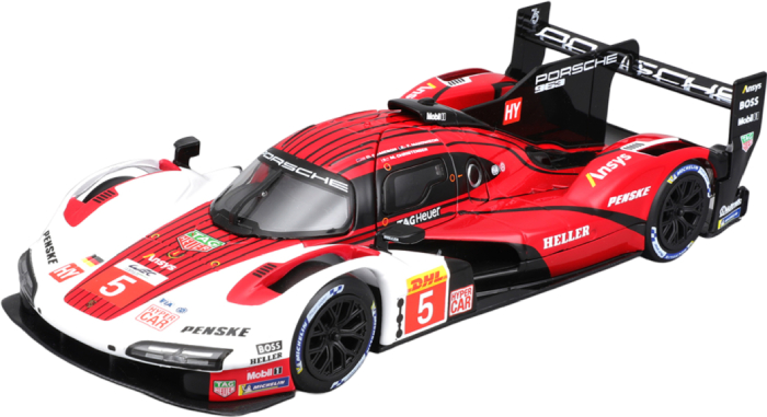 Колекційна машинка 1:24 Bburago PORSCHE 963 (1:24) (18-28022)