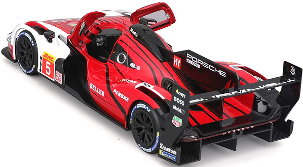 Фото - Коллекционная машинка 1:24 Bburago PORSCHE 963 (1:24) (18-28022)