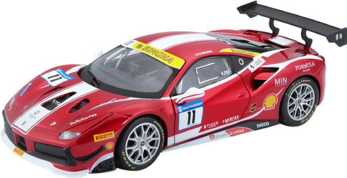 Колекційна машинка 1:24 Bburago FERRARI 488 CHALLENGE (1:24) (18-26308) - Фото 1