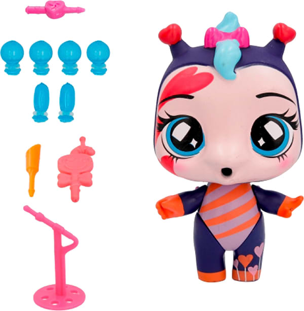 Фото - Фигурки животных набор Bubiloons W2 – БОЖЬЯ КОРОВКА НИКО (85541)