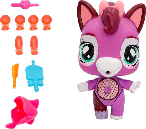 Фото - Фігурки тварин набір Bubiloons W2 - КОНЯ ЛЕЙСІ (85589)