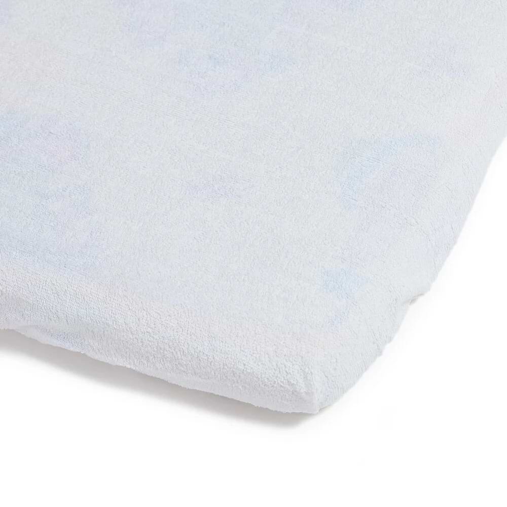 Наматрацник дитячий ЕКО ПУПС непромокальний чохол Classic розмір 65х125х12 см Білий (КНАМЧ12565б)