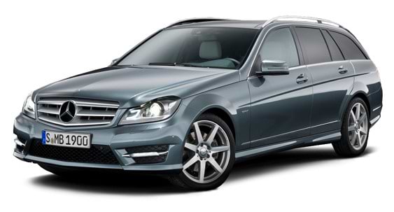Фото - EVA килимок в багажник авто EVAtech для C-Class (W204) Mercedes-Benz 2007-2015 1 покоління Combi EU (MB32284BO1RBB)
