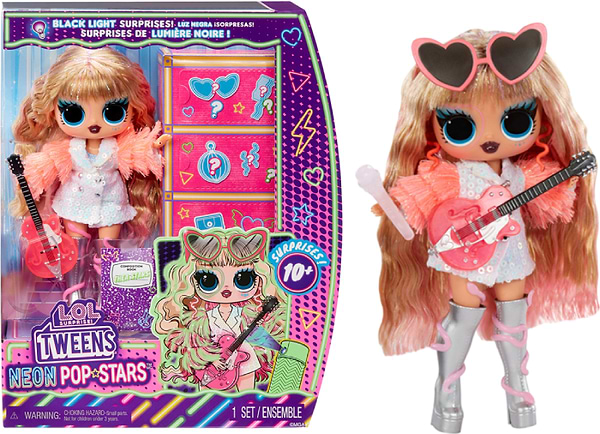 Фото - Ляльковий набір L.O.L. Surprise! серії Tweens Neon Pop – ТЕЯ СТАРС (з аксесуарами) (120650)