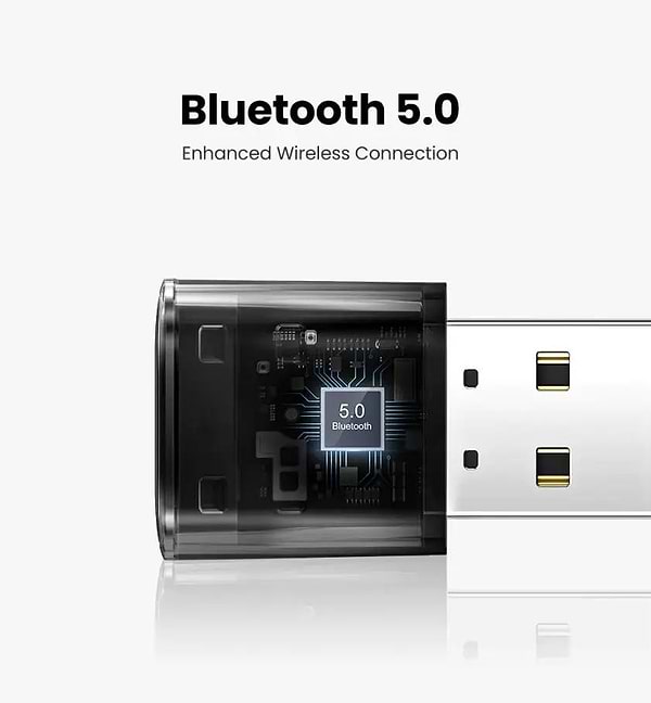 Фото - Адаптер мережі Bluetooth USB UGREEN CM390 5.0 USB RTL8761BUV (80889)