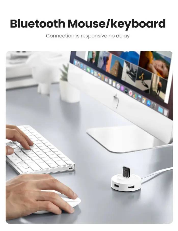 Фото - Адаптер мережі Bluetooth USB UGREEN CM390 5.0 USB RTL8761BUV (80889)