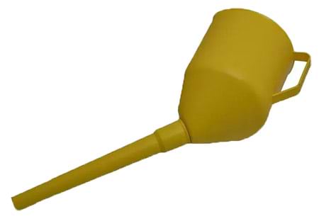 Лійка автомобільна Poputchik 3 в 1 Yellow (07-003)