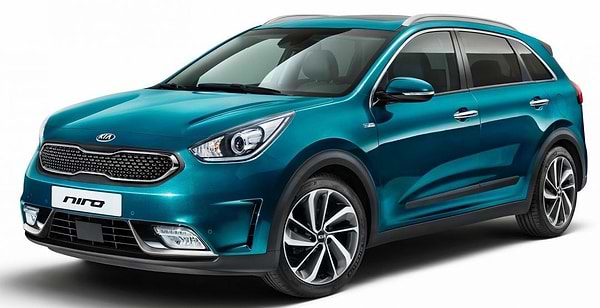 Фото - EVA коврики в салон авто передние EVAtech для Niro (DE) Plug-in Hybrid (Squib VL+VR) Kia 2016-2021 1 поколение SUV Korea (KI43231AD2LA3RBB)