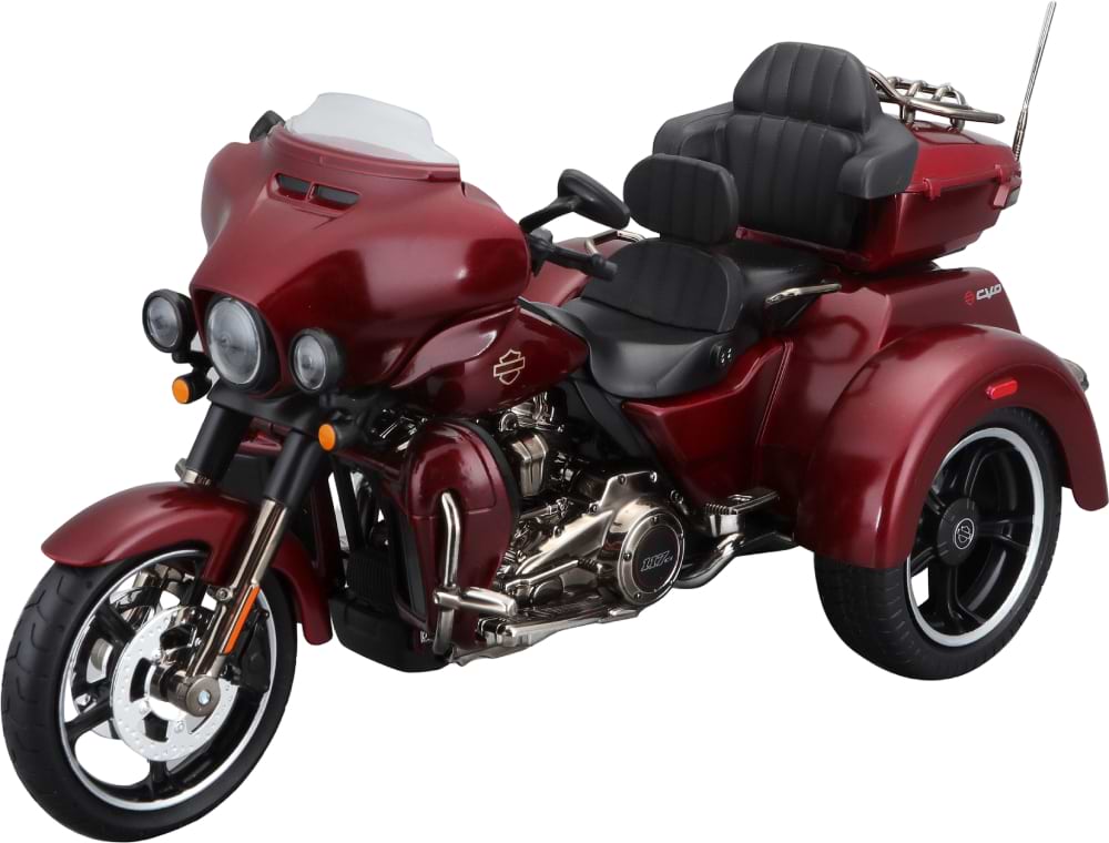 Коллекционный легковой транспорт Maisto Мотоцикл Harley-Davidson Motorcycles 2021 CVO Tri Glide, 1:12 (32337 met. red)