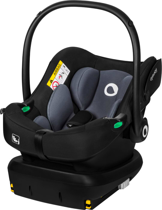 Фото - Автокресло Lionelo ASTRID I-SIZE SET BLACK GREY