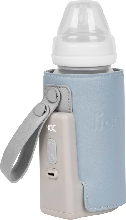 Фото - Підігрівач дитячих пляшечок дорожній Lionelo Thermup Go Plus Blue Sky