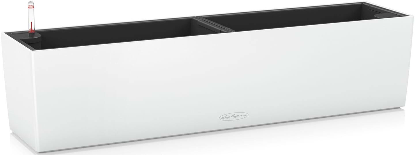 Вазон Lechuza 80\19\19 Balconera Color білий 15680
