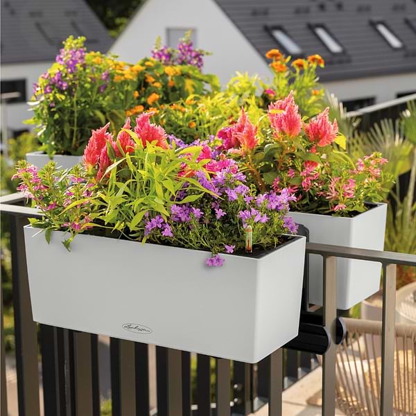 Фото - Вазон Lechuza  80\19\19 BALCONERA Color сірий 15683