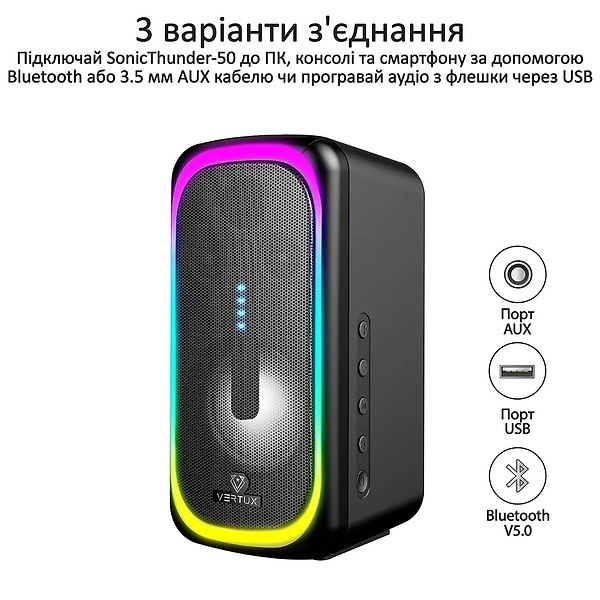 Фото - Компьютерная акустика 2.1 Vertux Sonicthunder-50.eu