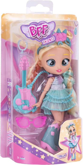 Фото - Коллекционная кукла BFF Cry babies S3 Стелла (913127)