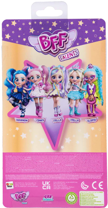 Фото - Коллекционная кукла BFF Cry babies S3 Стелла (913127)