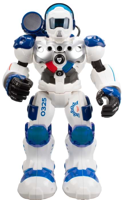 Радіокерований робот BlueRocket Патрульний STEM (XT380972) - Фото 1